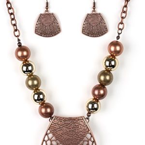 Multi color necklace